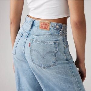 Levi's High Rise cinch Baggy